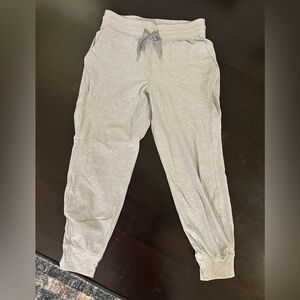 Lululemon Athletica Light Gray Joggers women’s 10